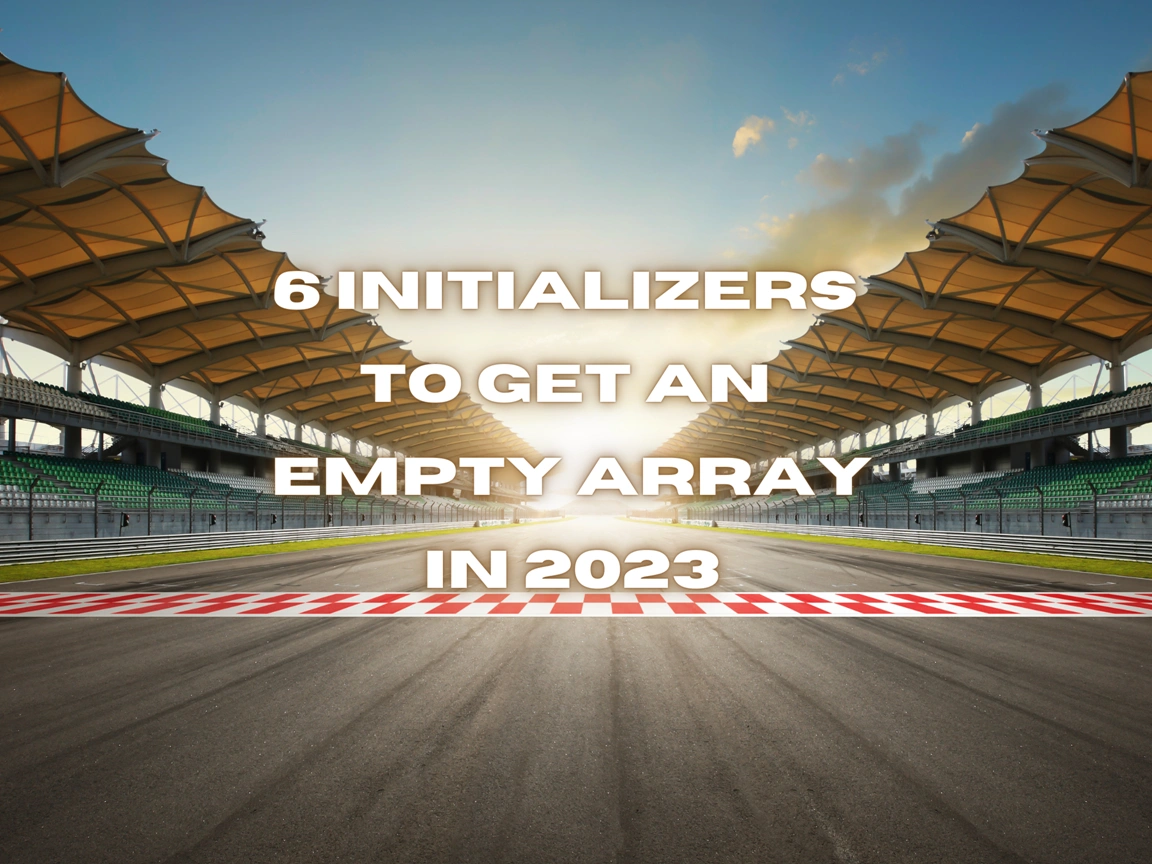 6 C# Initializers To Get An Empty Array In 2023 Image