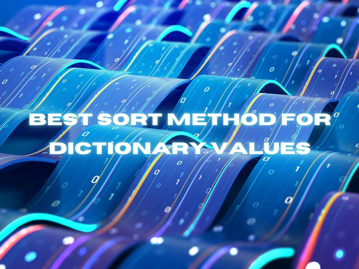 Best C# Sort Method for Dictionary Values Image