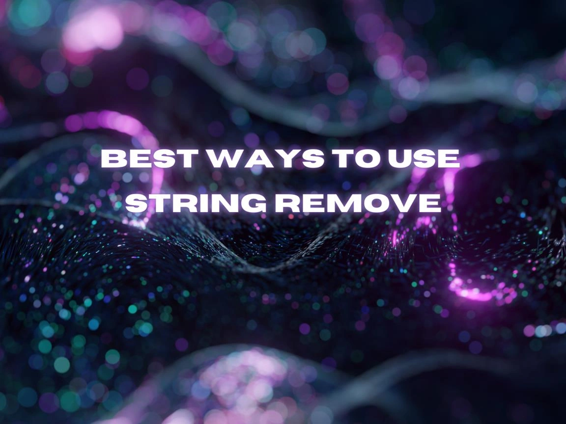 Best Ways To Use String Remove In C# Image